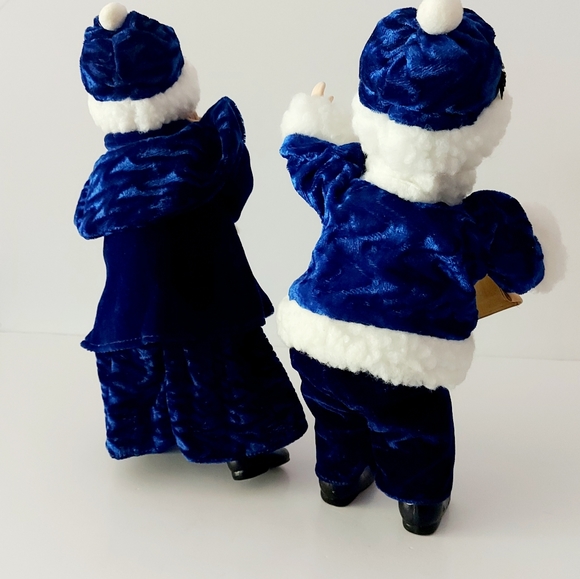 Christmas decorationCouple of little porcelain singers. - Picture 7 of 12